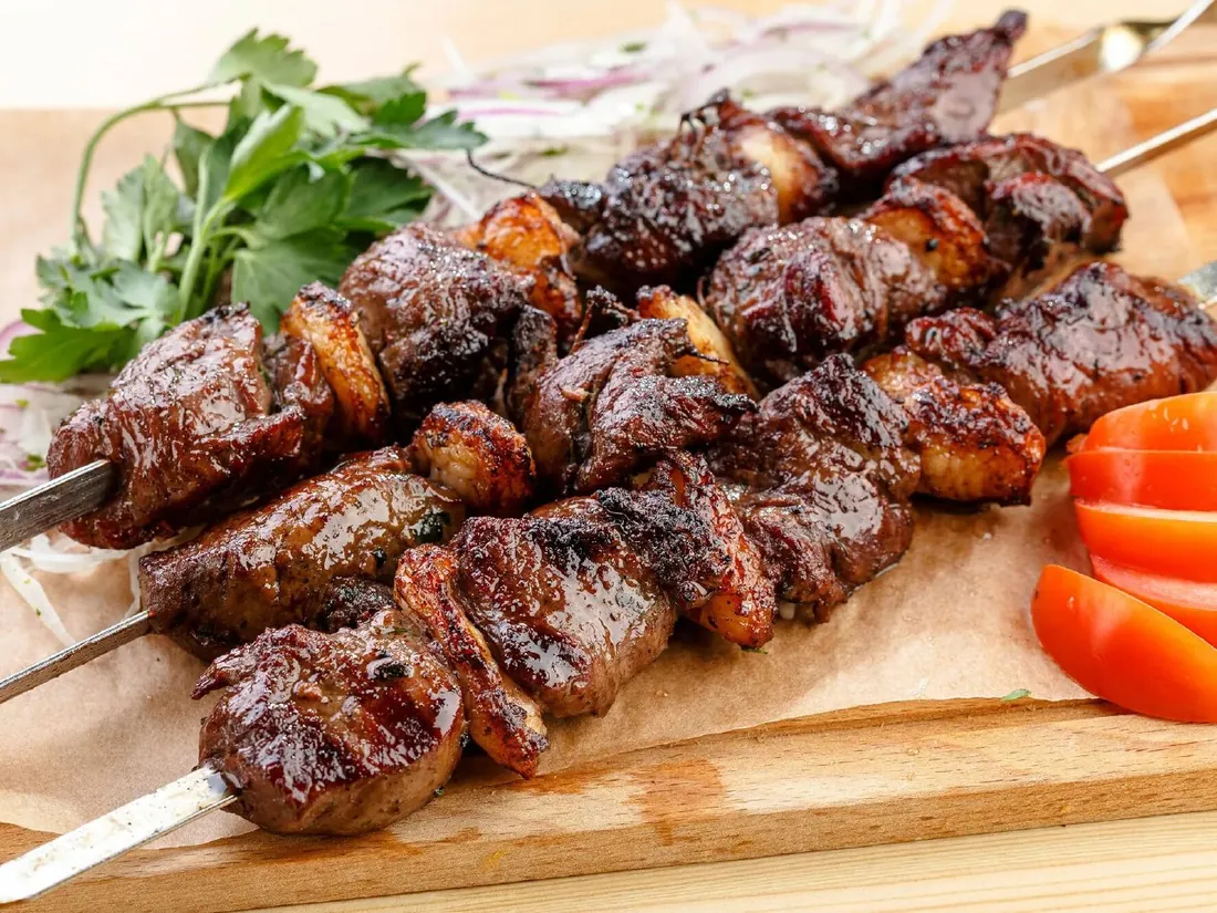 Go'sht shashlik
